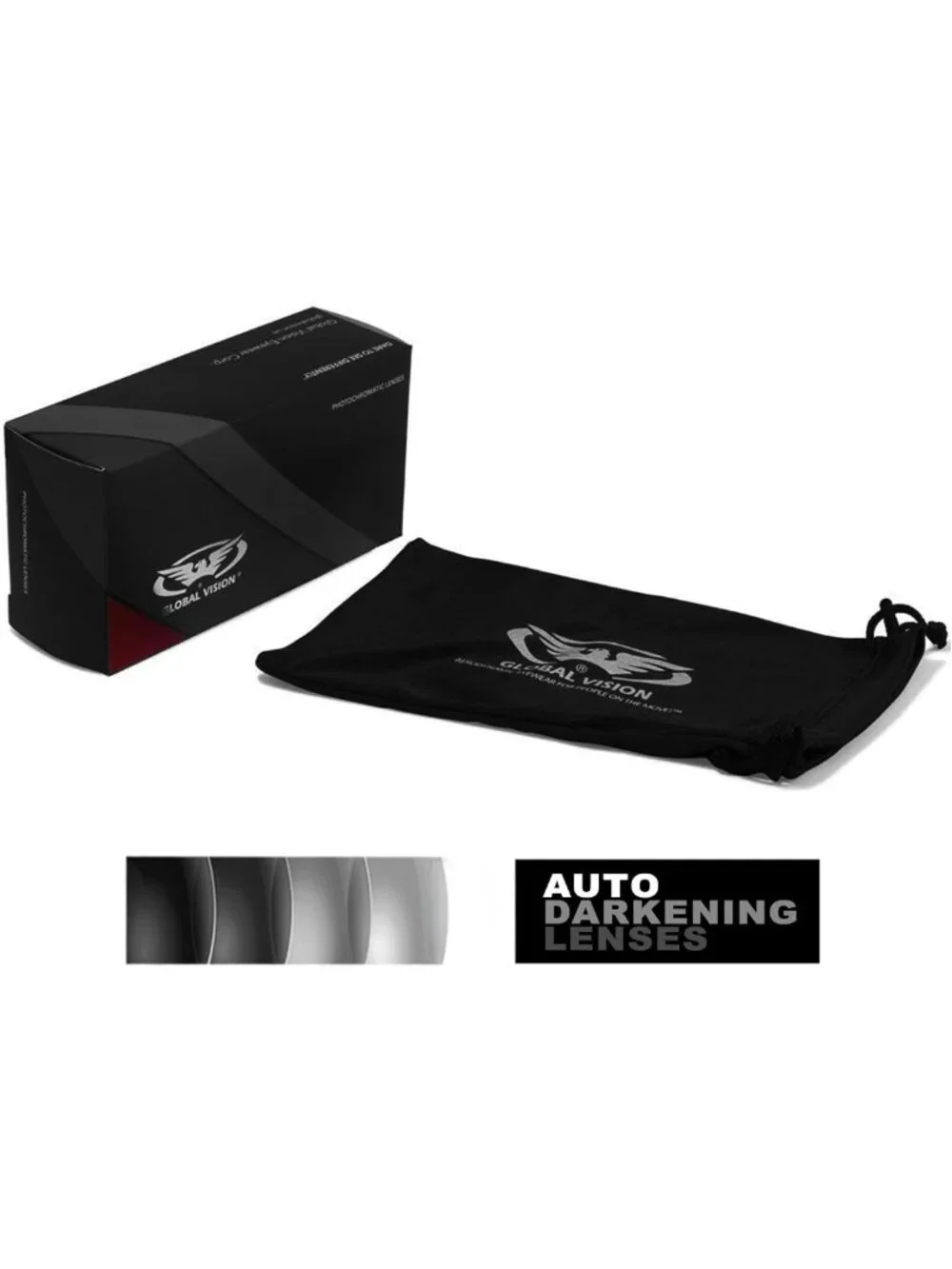 Photochromic Safety Sunglasses | Auto-Darkening Clear to Smoke Lens | ANSI Z87.1